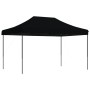 Tienda de fiesta plegable Pop-Up negra 440x292x315 cm