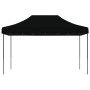 Tienda de fiesta plegable Pop-Up negra 440x292x315 cm