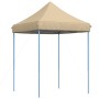 Tienda de fiesta plegable Pop-Up beige 200x200x306 cm