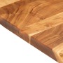 Encimera para armario tocador madera maciza acacia 80x52x3,8 cm