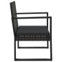 Juego de jardín con cojines 4 piezas ratán sintético negro de vidaXL, Sofás de exterior - Ref: Foro24-319199, Precio: 222,59 ...