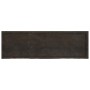 Estante pared madera roble tratada marrón oscuro 160x50x(2-6)cm