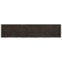 Estante pared madera roble tratada marrón oscuro 180x40x(2-6)cm