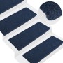 Self-adhesive stair mat 15pcs blue 65x24.5x3.5cm by vidaXL, Stair mats - Ref: Foro24-343481, Price: 36,83 €, Discount: %