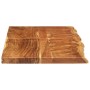 Encimera para armario tocador madera maciza acacia 140x52x3,8cm