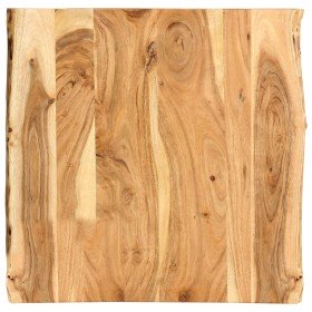 Superficie de mesa de madera maciza de acacia 58x(50-60)x2,5 cm Superficie de mesa de madera maciza de acacia 58x(50-60)x2,5 cm