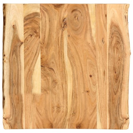 Superficie de mesa de madera maciza de acacia 58x(50-60)x2,5 cm