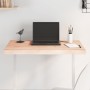 Tablero de mesa madera maciza borde natural 80x60x(2-4) cm