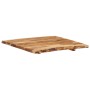 Superficie de mesa de madera maciza de acacia 58x(50-60)x2,5 cm