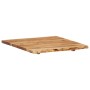 Superficie de mesa de madera maciza de acacia 58x(50-60)x2,5 cm