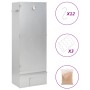 Horno ahumador astillas madera acero galvanizado 44,5x29x110 cm de vidaXL, Barbacoas - Ref: Foro24-364745, Precio: 164,94 €, ...