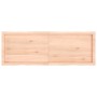 Tablero de mesa madera maciza borde natural 140x50x(2-6) cm