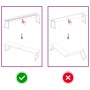Tablero de mesa madera maciza borde natural 180x40x(2-6) cm