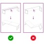 Tablero de mesa madera maciza borde natural 180x60x(2-4) cm