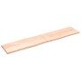 Tablero de mesa madera maciza borde natural 200x40x(2-4) cm