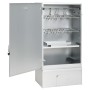 Wood chip smoker oven galvanized steel 44.5x29x83 cm by vidaXL, Barbecues - Ref: Foro24-364746, Price: 137,34 €, Discount: %