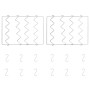 Horno ahumador astillas madera acero galvanizado 44,5x29x83 cm