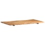 Superficie de mesa de madera maciza de acacia 100x(50-60)x2,5 cm