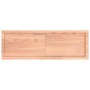 Tablero mesa madera tratada borde natural marrón 120x40x(2-4)cm