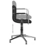Drehbare Esszimmerstühle 6-teilig aus schwarzem Kunstleder von vidaXL, Essstühle - Ref: Foro24-3088083, Preis: 431,40 €, Raba...