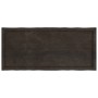 Tablero mesa madera tratada borde vivo marrón 120x50x(2-6) cm