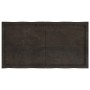 Tablero mesa madera tratada borde vivo marrón 120x60x(2-4) cm
