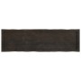 Tablero mesa madera tratada borde vivo marrón 140x40x(2-4) cm