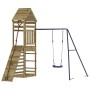 Außen-Spielplatz aus imprägnierter Kiefernholz von vidaXL, Schaukeln und Spielgeräte - Ref: Foro24-3156924, Preis: 389,24 €, ...