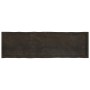 Tablero mesa madera tratada borde vivo marrón 180x50x(2-4) cm