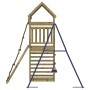 Außen-Spielplatz aus imprägnierter Kiefernholz von vidaXL, Schaukeln und Spielgeräte - Ref: Foro24-3156924, Preis: 389,24 €, ...