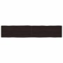 Tablero mesa madera tratada borde vivo marrón 200x40x(2-4) cm