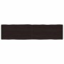 Tablero mesa madera tratada borde vivo marrón 200x50x(2-4) cm