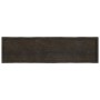Tablero mesa madera tratada borde vivo marrón 200x50x(2-6) cm