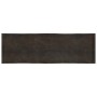 Tablero mesa madera tratada borde vivo marrón 200x60x(2-4) cm