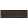 Tablero mesa madera tratada borde vivo marrón 220x60x(2-4) cm