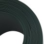 Pantallas de privacidad de jardín 10 uds PVC verde 252,5x19 cm