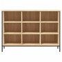 Schuhregal aus Sonoma-Eichenholzwerkstoff, 100 x 35 x 70 cm von vidaXL, Schuhregale und Schuhorganisatoren - Ref: Foro24-8318...