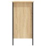 Schuhregal aus Sonoma-Eichenholzwerkstoff, 100 x 35 x 70 cm von vidaXL, Schuhregale und Schuhorganisatoren - Ref: Foro24-8318...