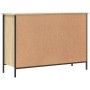 Schuhregal aus Sonoma-Eichenholzwerkstoff, 100 x 35 x 70 cm von vidaXL, Schuhregale und Schuhorganisatoren - Ref: Foro24-8318...