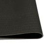 Alfombra de cocina lavable terciopelo negro Morning 60x180 cm