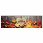 Alfombra de cocina lavable terciopelo otoño 45x150cm
