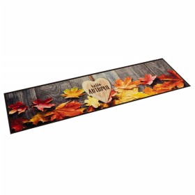 Alfombra de cocina lavable terciopelo otoño 60x300 cm Alfombra de cocina lavable terciopelo otoño 60x300 cm