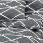 Juego de funda nórdica algodón gris 200x200 cm de vidaXL, Fundas de nórdico - Ref: Foro24-136050, Precio: 25,66 €, Descuento: %