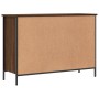 Engineered wood shoe rack, brown oak, 100x35x70 cm by vidaXL, Shoe racks and shoe organizers - Ref: Foro24-831847, Price: 65,...