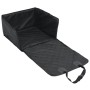 Silla de coche para perros negro 45x45x25/55 cm