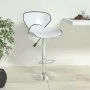 White synthetic leather kitchen stool by vidaXL, Kitchen stools - Ref: Foro24-335129, Price: 84,01 €, Discount: %