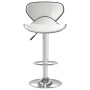 Weißer Küchenhocker aus Kunstleder von vidaXL, Küchenhocker - Ref: Foro24-335129, Preis: 85,50 €, Rabatt: %