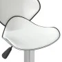 Taburete de cocina cuero sintético blanco de vidaXL, Taburetes de cocina - Ref: Foro24-335129, Precio: 84,01 €, Descuento: %