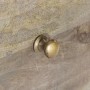 Mueble de TV de madera maciza de mango 100x30x55 cm