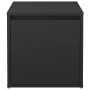 Engineered wood black stool box 40.5x40x40 cm by vidaXL, Storage baskets - Ref: Foro24-808775, Price: 46,91 €, Discount: %